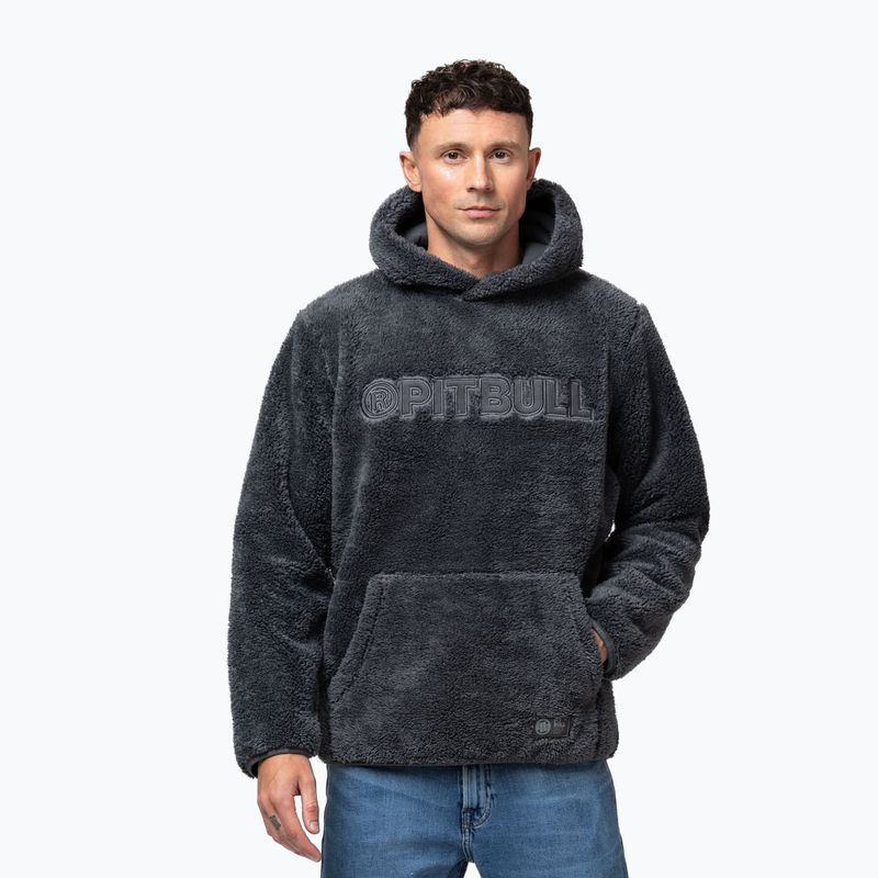 Pánská mikina Pitbull Aragon Hooded graphite 4