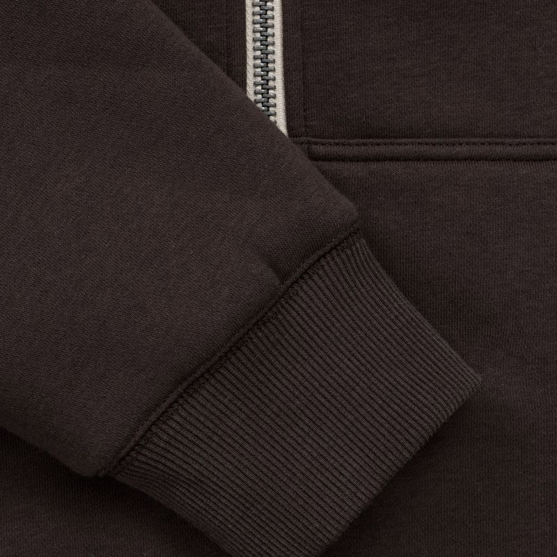 Pánská mikina Pitbull Ruffin Detroit Hooded Zip dark chocolate 10