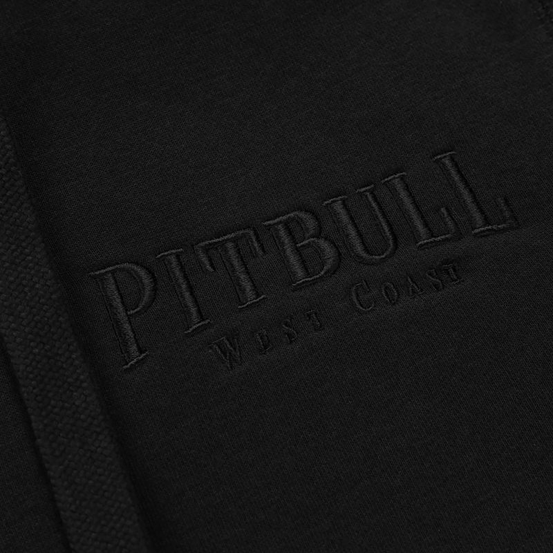 Pánská mikina Pitbull Ruffin Detroit Hooded Zip black/black 10