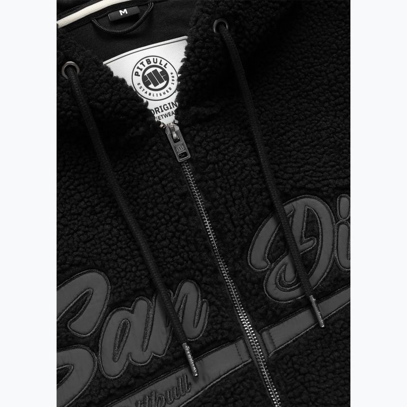 Pánská mikina Pitbull Galaxy Hooded Zip black 7