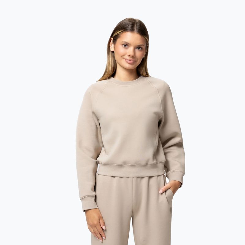 Dámská mikina Pitbull Discovery Crewneck Sweatshirt cappuccino