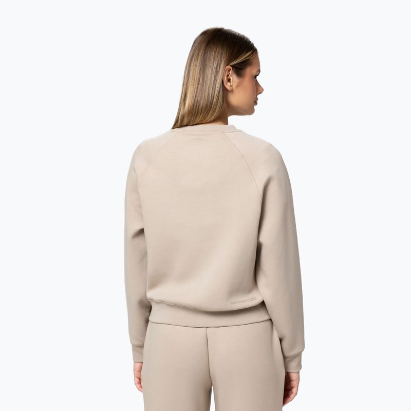 Dámská mikina Pitbull Discovery Crewneck Sweatshirt cappuccino 3