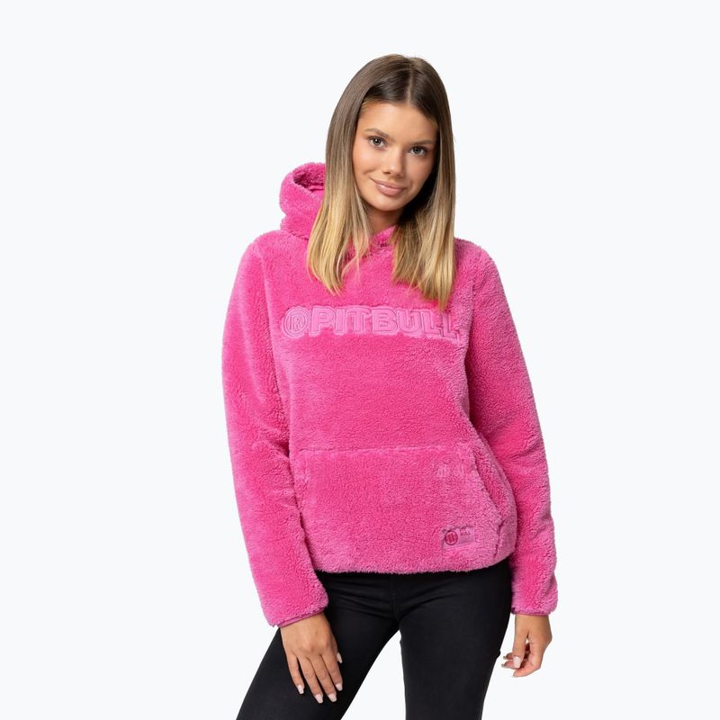 Dámská mikina Pitbull Aragona Hooded candy pink