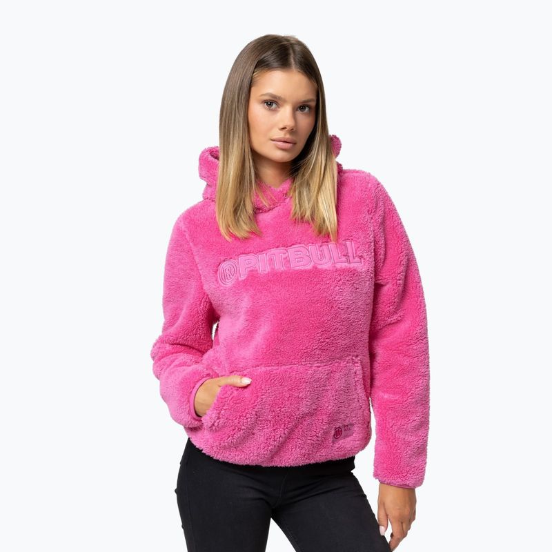Dámská mikina Pitbull Aragona Hooded candy pink 4