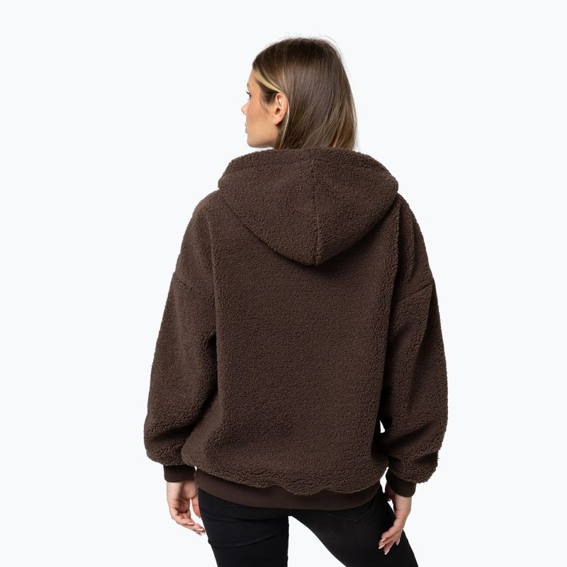 Dámská mikina Pitbull Daisy Hooded Zip dark chocolate 3