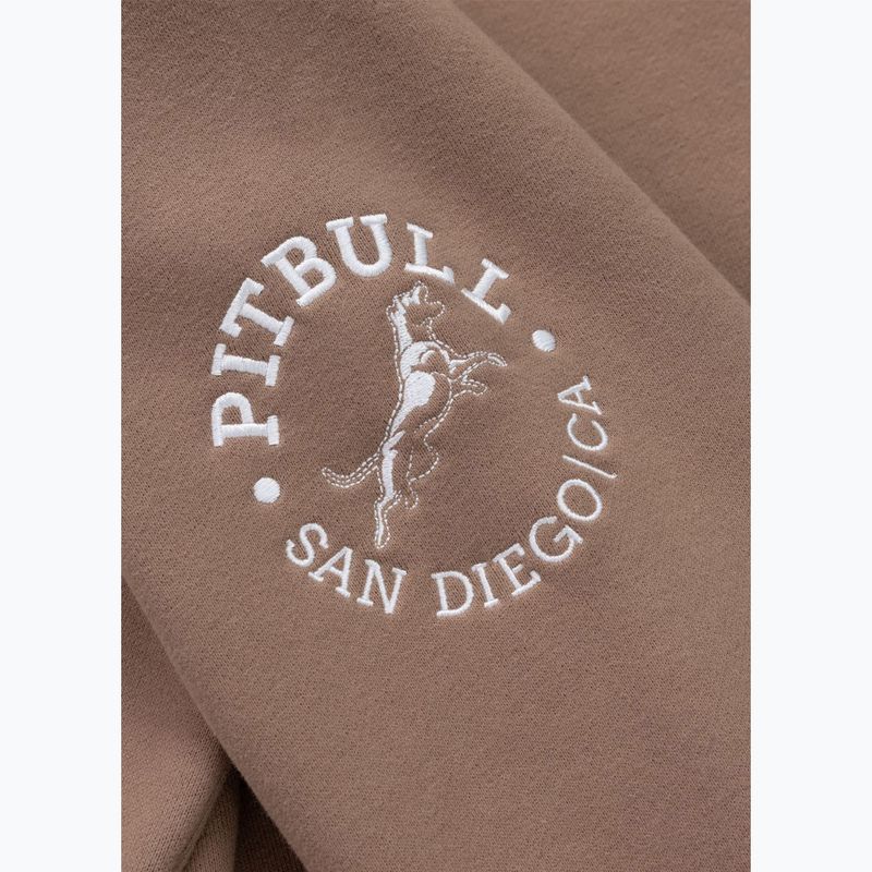 Dámská mikina Pitbull Crewneck Fiora chocolate mousse 8