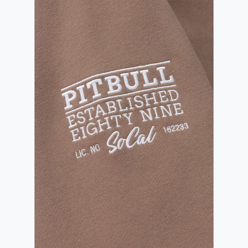Dámská mikina Pitbull Crewneck Fiora chocolate mousse 9