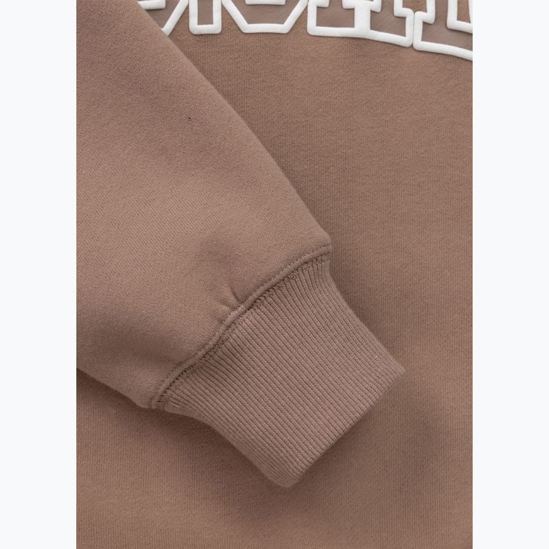 Dámská mikina Pitbull Crewneck Fiora chocolate mousse 10