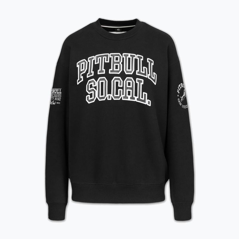 Dámská mikina Pitbull Crewneck Fiora black/black 5