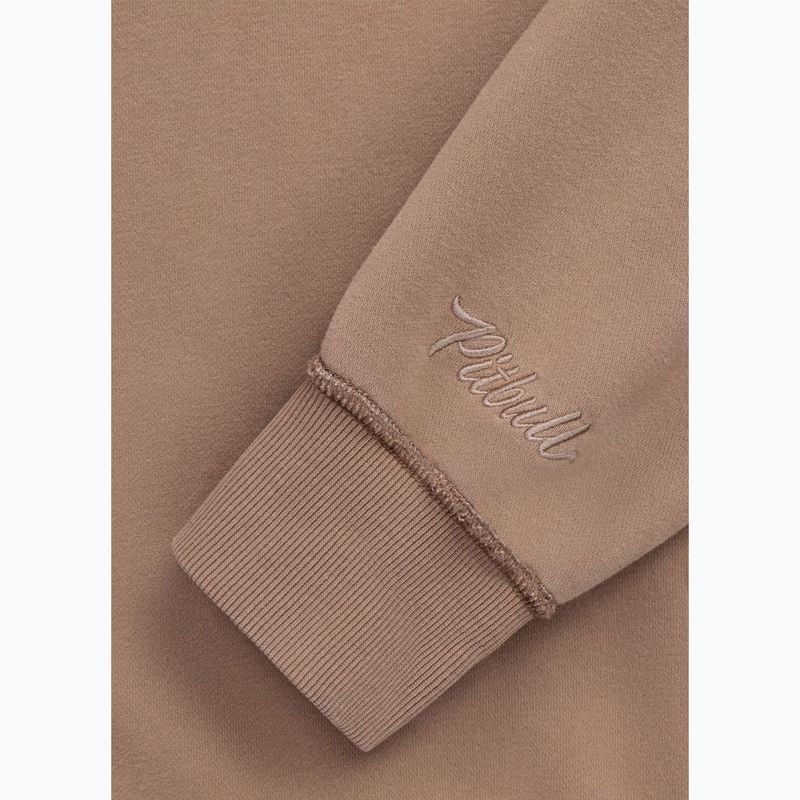 Dámská mikina Pitbull Lovia Hooded chocolate mousse 8