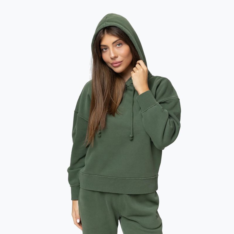 Dámská mikina Pitbull Lovia Hooded sage green 4