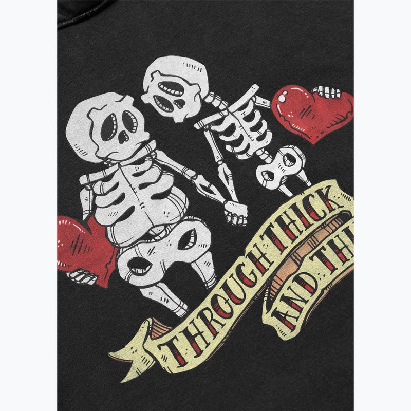 Dámská mikina Pitbull Thick & Thin Hooded dark graphite 7