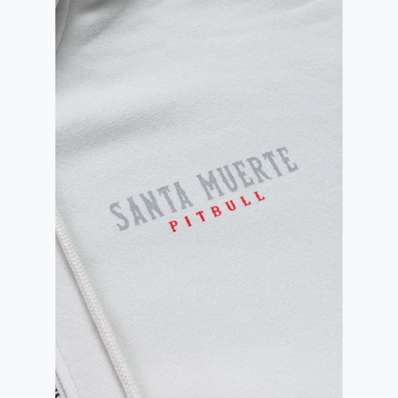 Dámská mikina Pitbull Santa Muerte Hooded Zip white stone 11