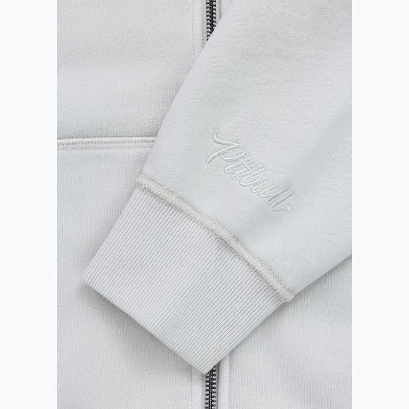 Dámská mikina Pitbull Santa Muerte Hooded Zip white stone 13