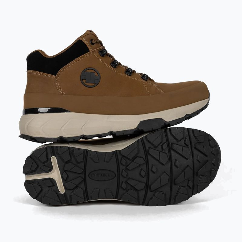 Pánské zimní boty Pitbull Cabrillo leather brown 4