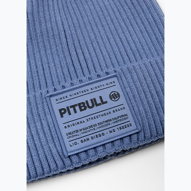 Zimní čepice Pitbull Beanie Dock shade blue 2