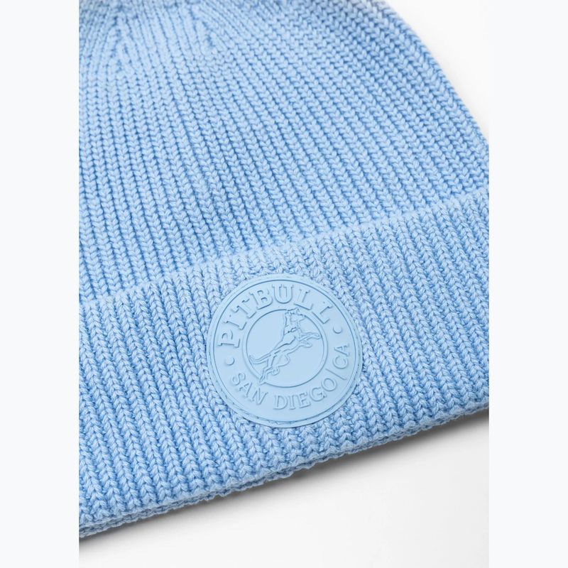 Zmní čepice Pitbull Beanie San Diego Ca light blue 2