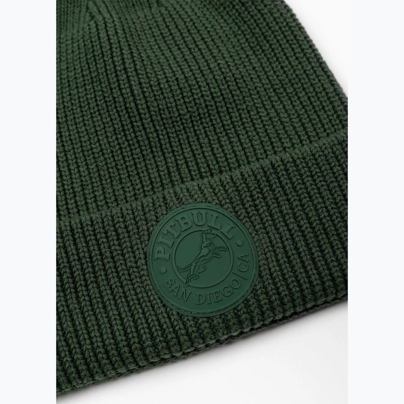 Zimní čepice Pitbull Beanie San Diego Ca dark green 2