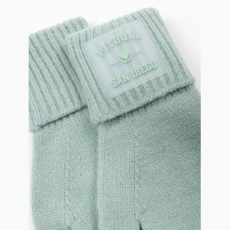 Rukavice Pitbull Love PB light mint 2