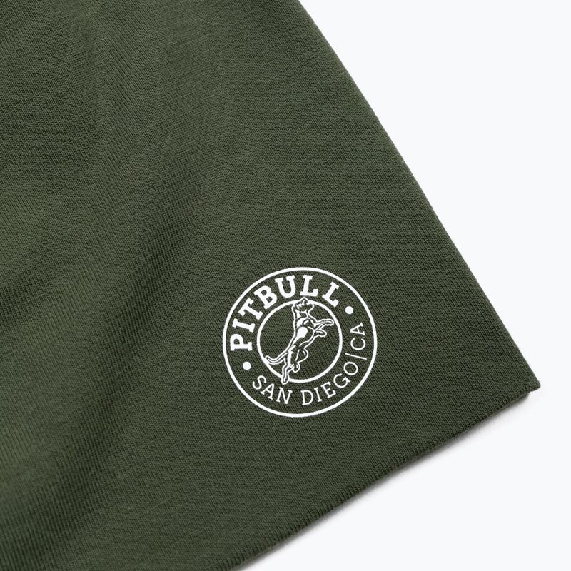 Zimní čepice Pitbull San Diego Ca Beanie olive 2