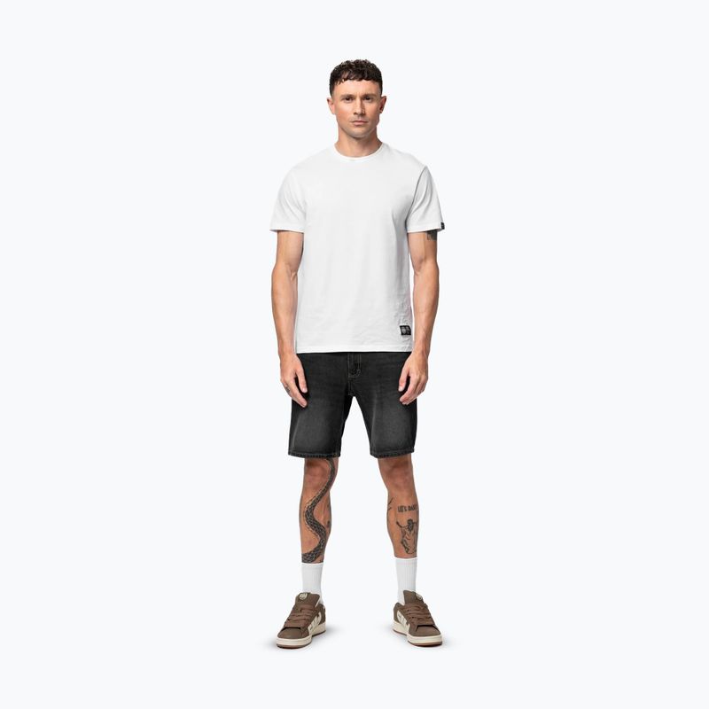 Pánské šortky Pitbull Bayside Jeans Pocket černé 2