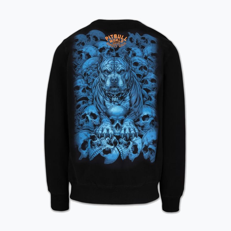 Pánská mikina Pitbull Crewneck Guardian Angel black 2