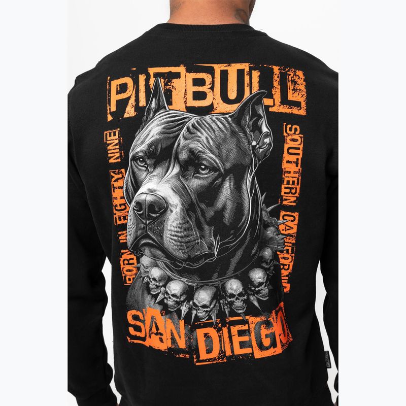 Pánská mikina Pitbull Crewneck Blacky black 4