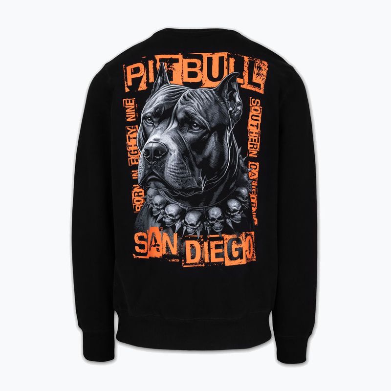 Pánská mikina Pitbull Crewneck Blacky black 6