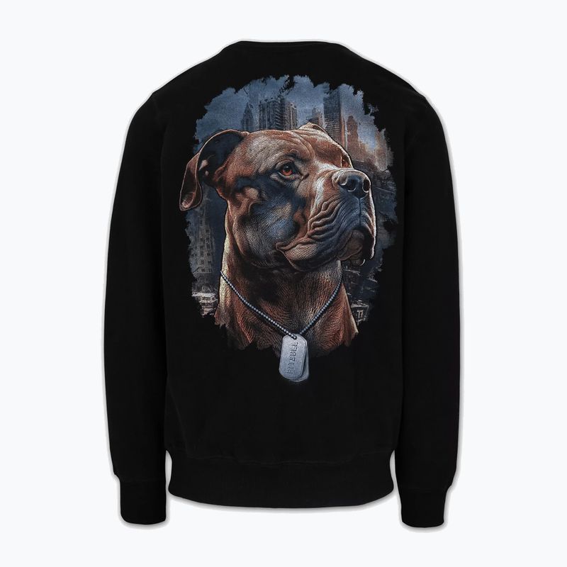 Pánská mikina Pitbull Crewneck Hero black 2