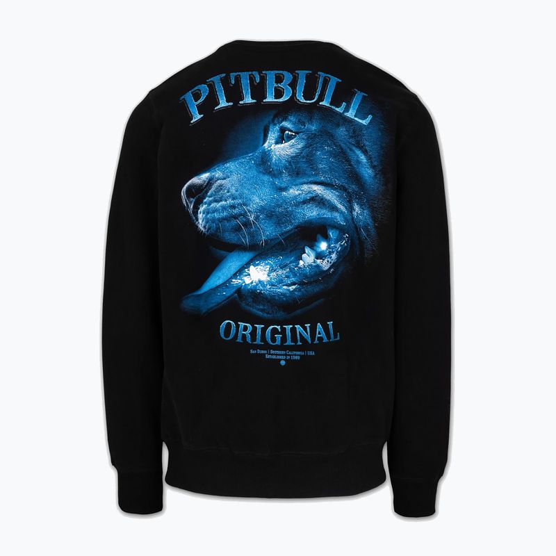 Pánská mikina Pitbull Crewneck Midnight black 6