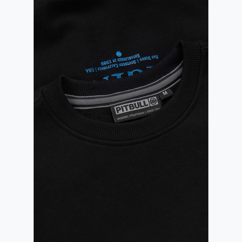 Pánská mikina Pitbull Crewneck Midnight black 7