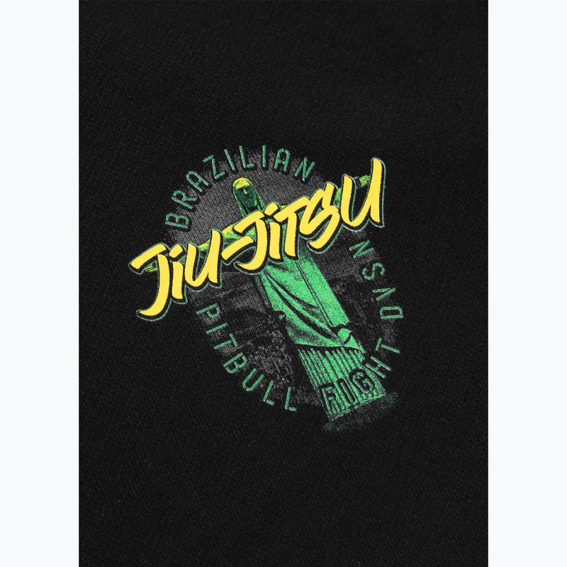 Pánská mikina Pitbull Crewneck Bjj Fight Dvsn black 4