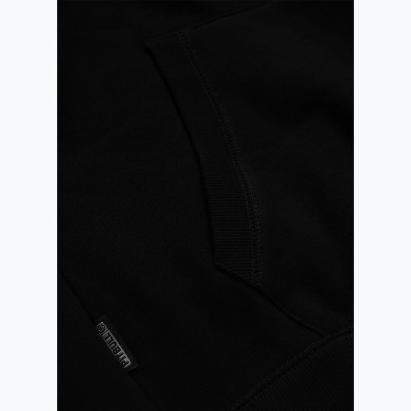 Pánská mikina Pitbull Hero Hooded black 6