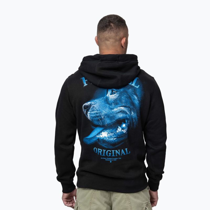 Pánská mikina Pitbull Midnight Hooded black 3