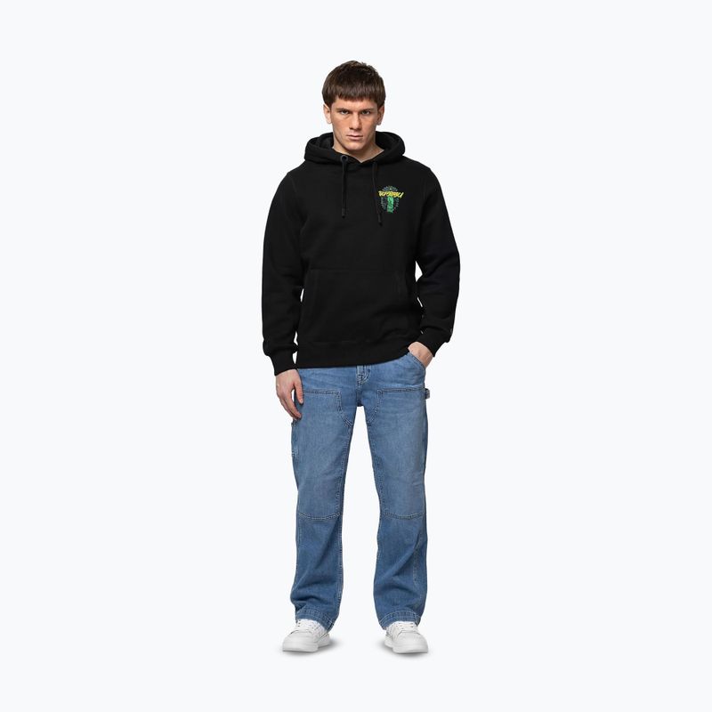 Pánská mikina Pitbull Bjj Fight Dvsn Hooded black 2
