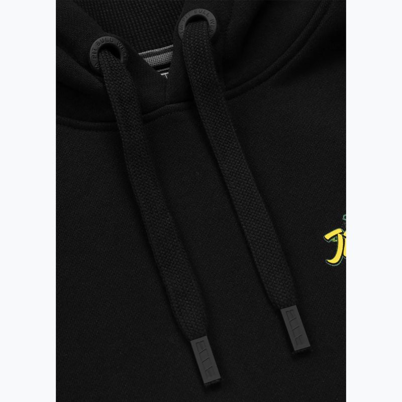 Pánská mikina Pitbull Bjj Fight Dvsn Hooded black 3