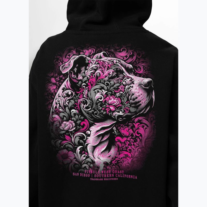 Dámská mikina Pitbull Tattoo Hooded black 4