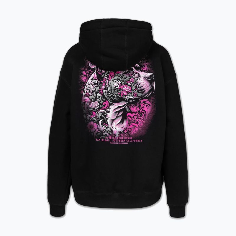 Dámská mikina Pitbull Tattoo Hooded black 6