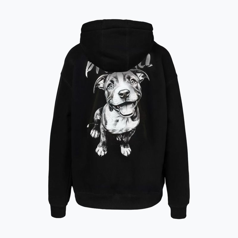 Dámská mikina Pitbull Puppy 2 Hooded black 2