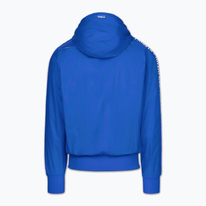 Pánská bunda Pitbull Athletic Tape Nylon Hooded electric blue 6