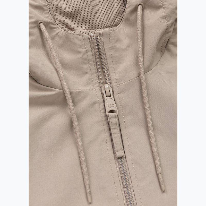 Pánská bunda Pitbull Hooper Hooded sand 7