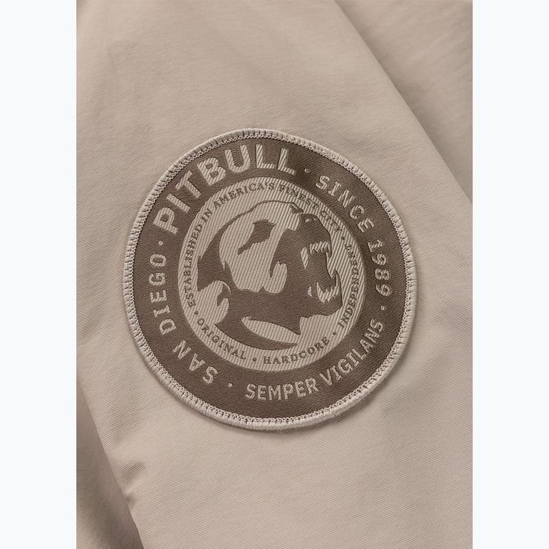 Pánská bunda Pitbull Hooper Hooded sand 10