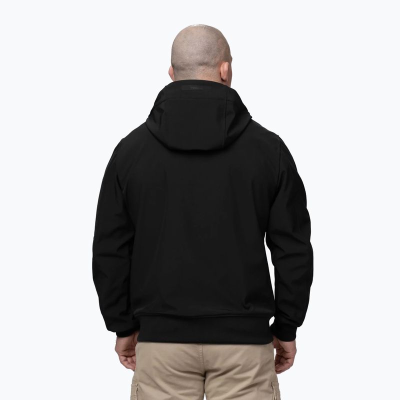 Pánská bunda Pitbull Roscoe Softshell black 3