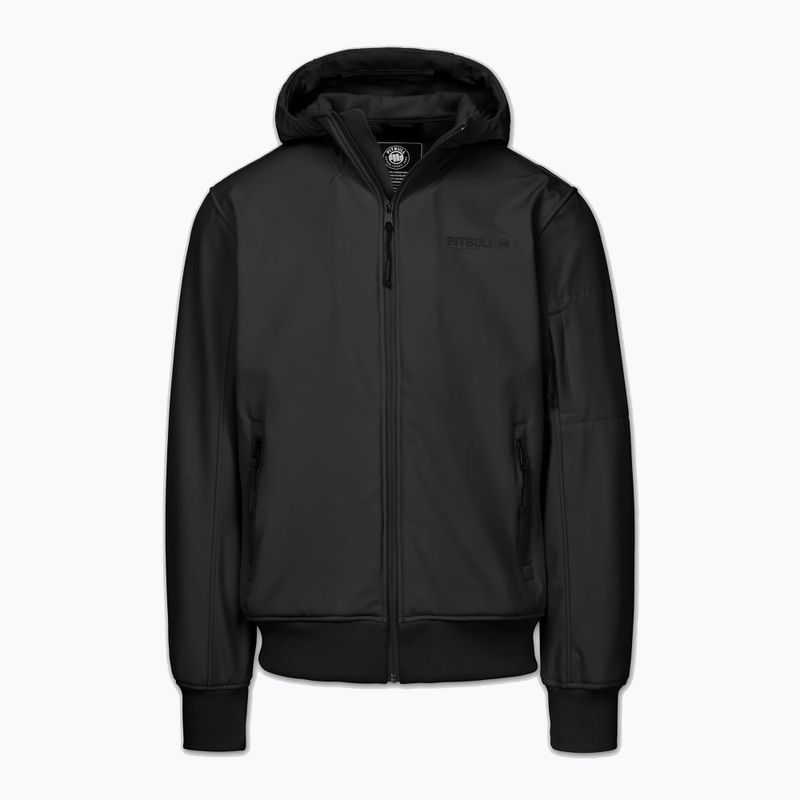 Pánská bunda Pitbull Roscoe Softshell black 5