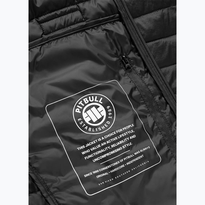 Pánská vesta Pitbull Hofer Hybrid Padded Hooded black 10