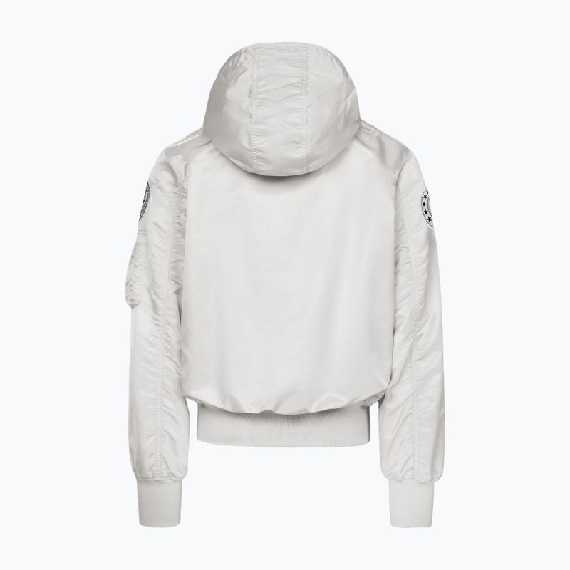 Pánská bunda Pitbull Aero Flight Hooded off white 6