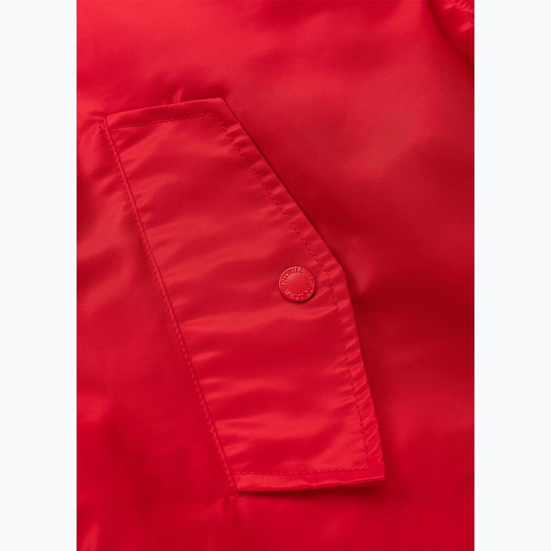 Pánská bunda Pitbull Aero Flight Hooded fluo/red 8