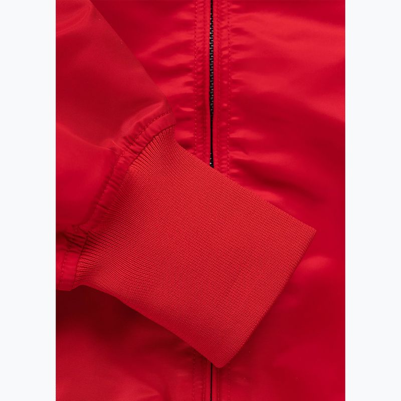 Pánská bunda Pitbull Aero Flight Hooded fluo/red 12