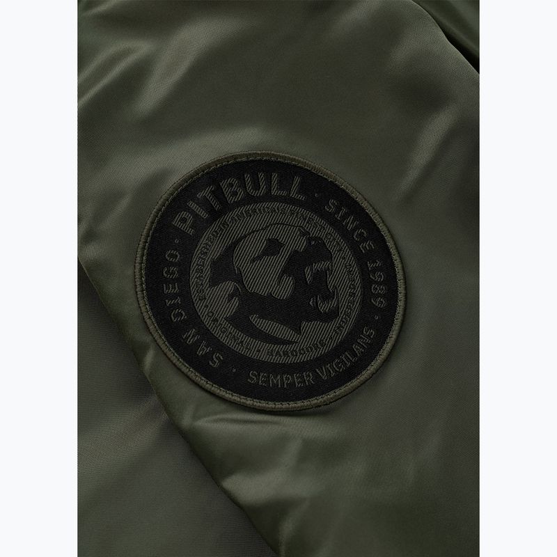 Pánská bunda Pitbull Akron MA1 Flight olive 11