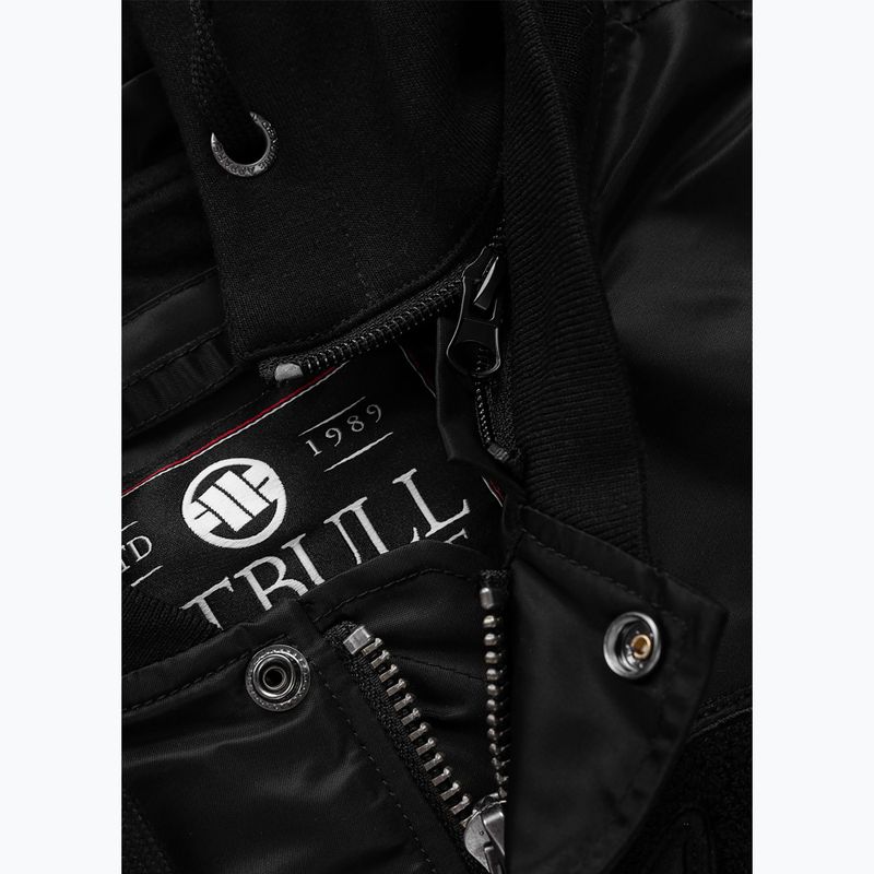 Pánská bunda Pitbull Mason San Diego Baseball Hooded black 9